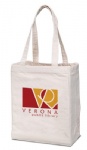 China Custom Cotton Canvas Grocery Tote Bag