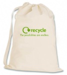 Factory Direct Recycled Canvas Laundry Bag