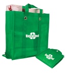 Factory Direct Eco Green Foldable Tote Bags